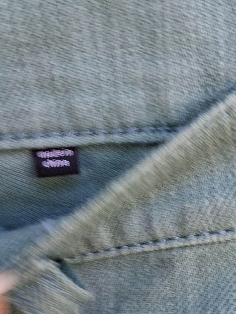 CAbi Teal-Green Straight-Leg Jeans - Picture 4 of 16